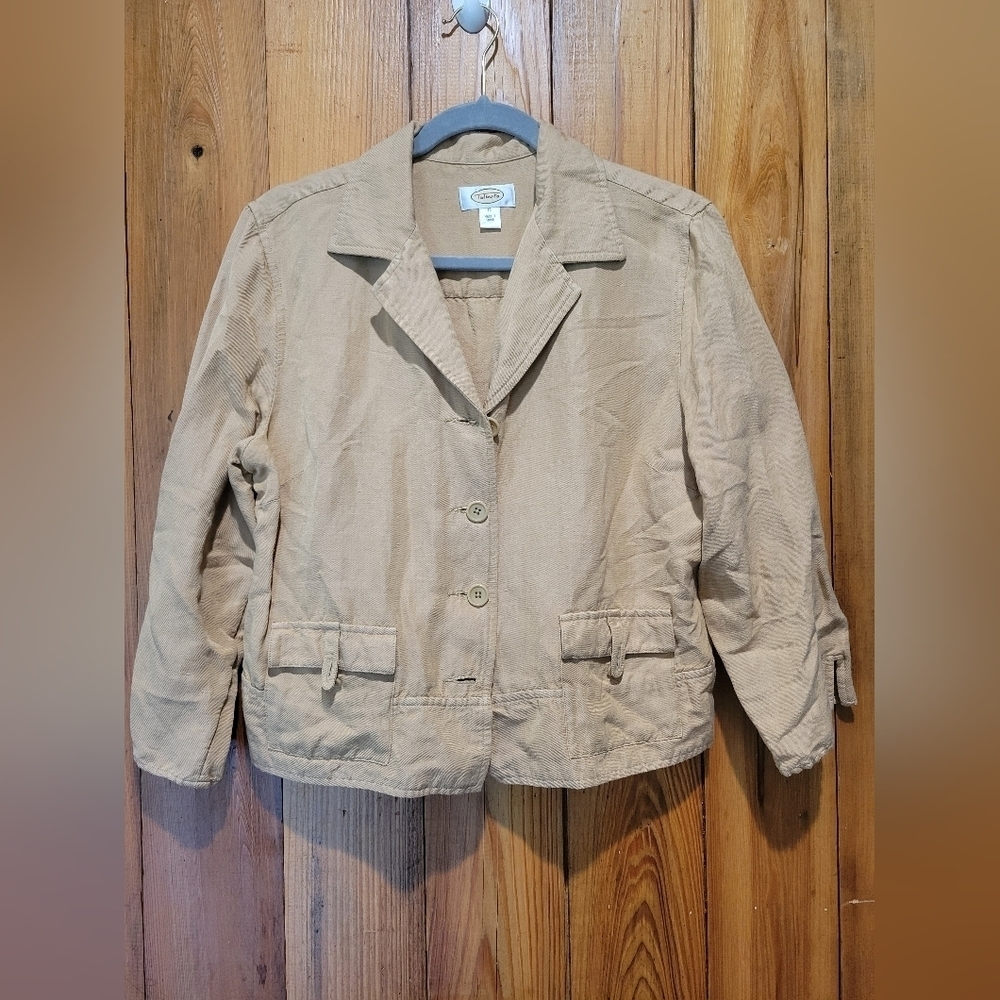 Talbots Tan Blazer